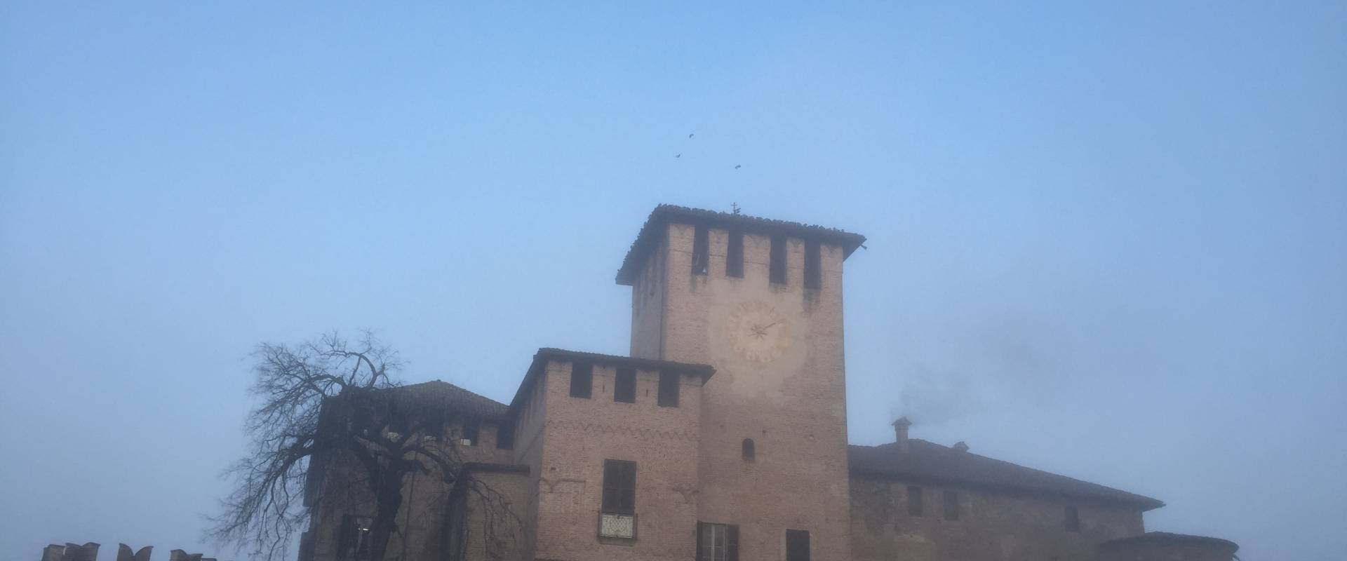 Castle of Fontanellato in winter time photo by Francesca Maffini